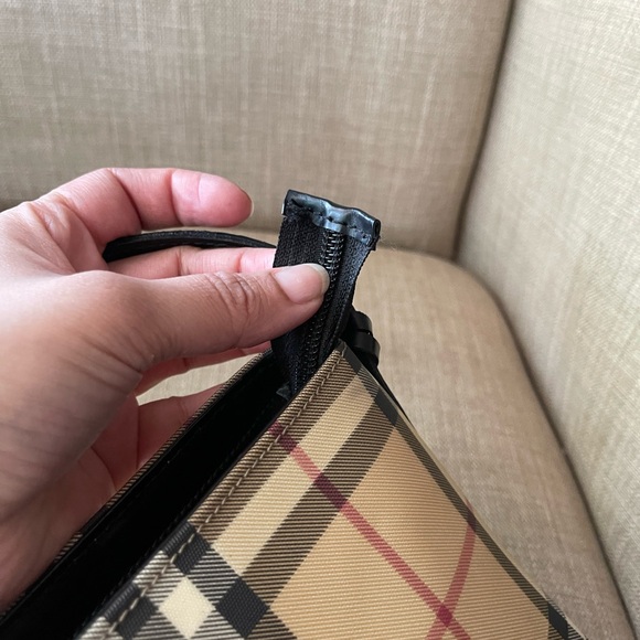 Authentic vintage burberry nova check shoulder bag T.02.2 (P04) - Picture 9 of 16